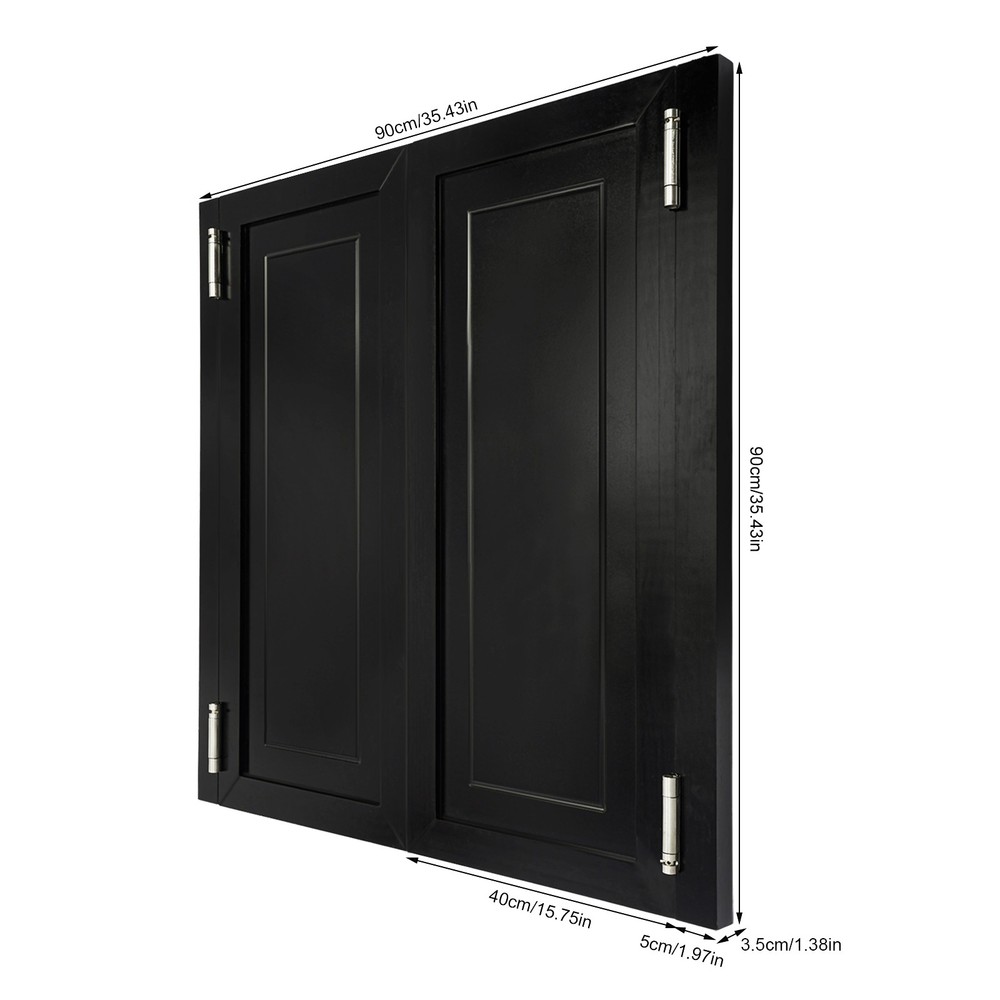 Stylish Solid Wood Swing Doors for Cafes and Interior Spaces