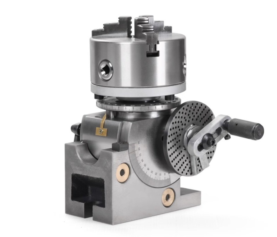 Compact Vertical/Horizontal Dual-Purpose Indexing Head CNC Indexing Table