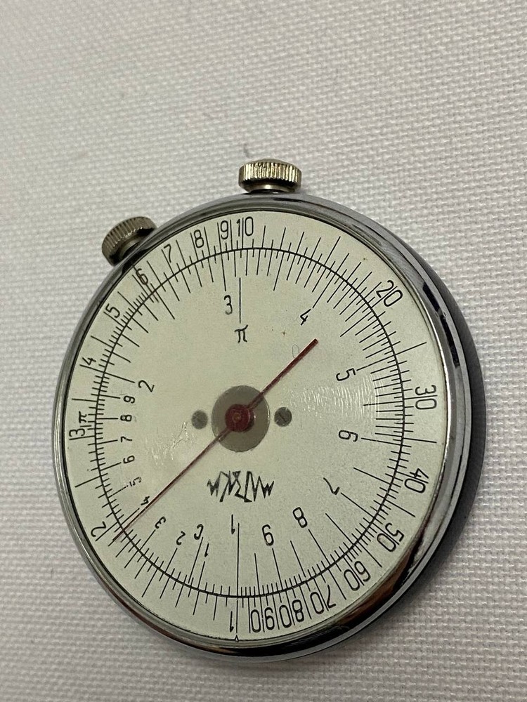 USSR Engineer Logarithmic Mathematical Circular Slide Rule KL-1 Calculator