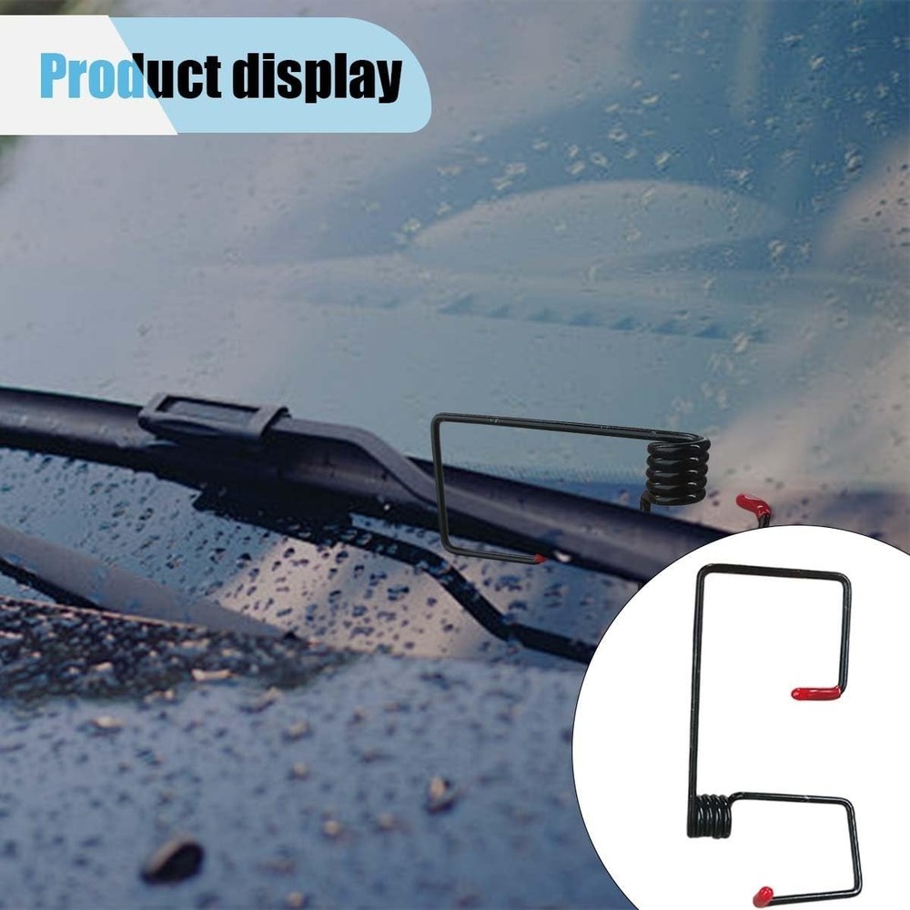 Windshield Wiper Arm Pressure Spring Booster Kit - 2PCS for Enhanced Performance