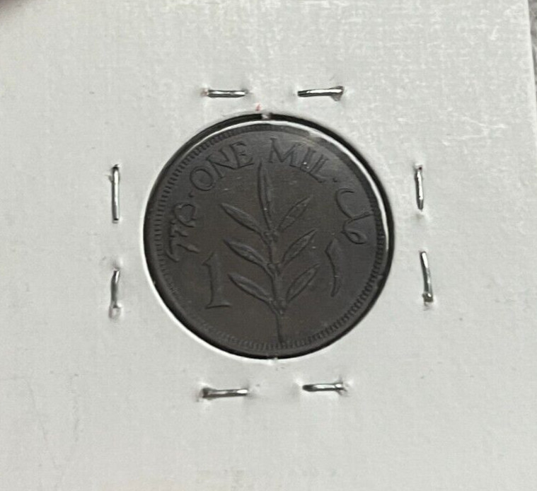 1935 Palestine 1 One Mil L2