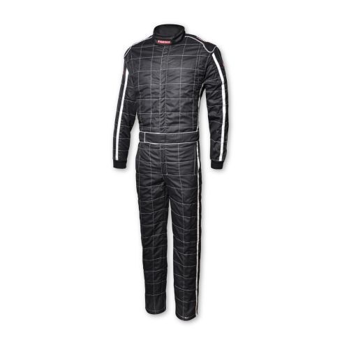 Pyrotect RS140320 Ultra-1 Single-Layer Driving Suit - Black, X-Large