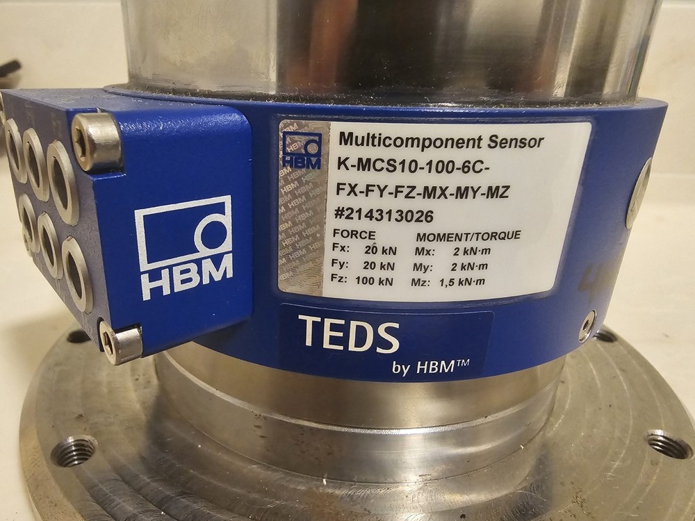 HBM K-MCS10-100-6C 6-Axis Force/Torque Sensor