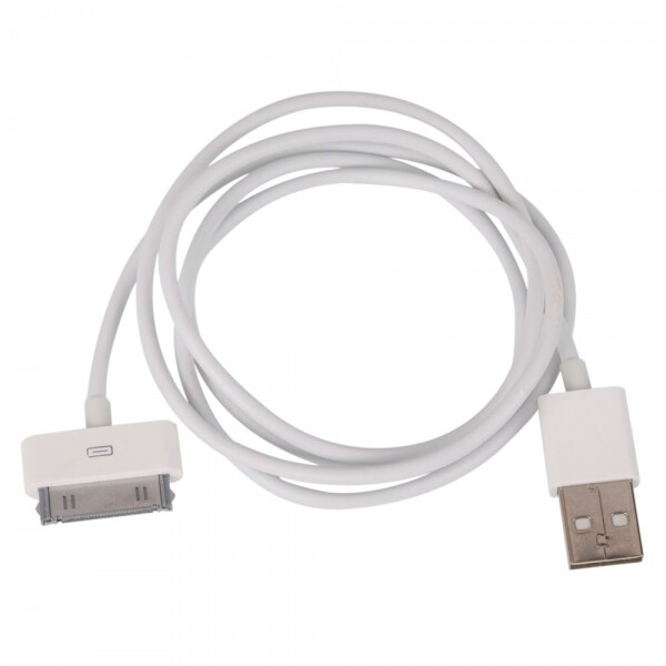 2x White USB Charging Cable Sync Data for Apple iPad 1st/2nd/3rd Generation 1/2G