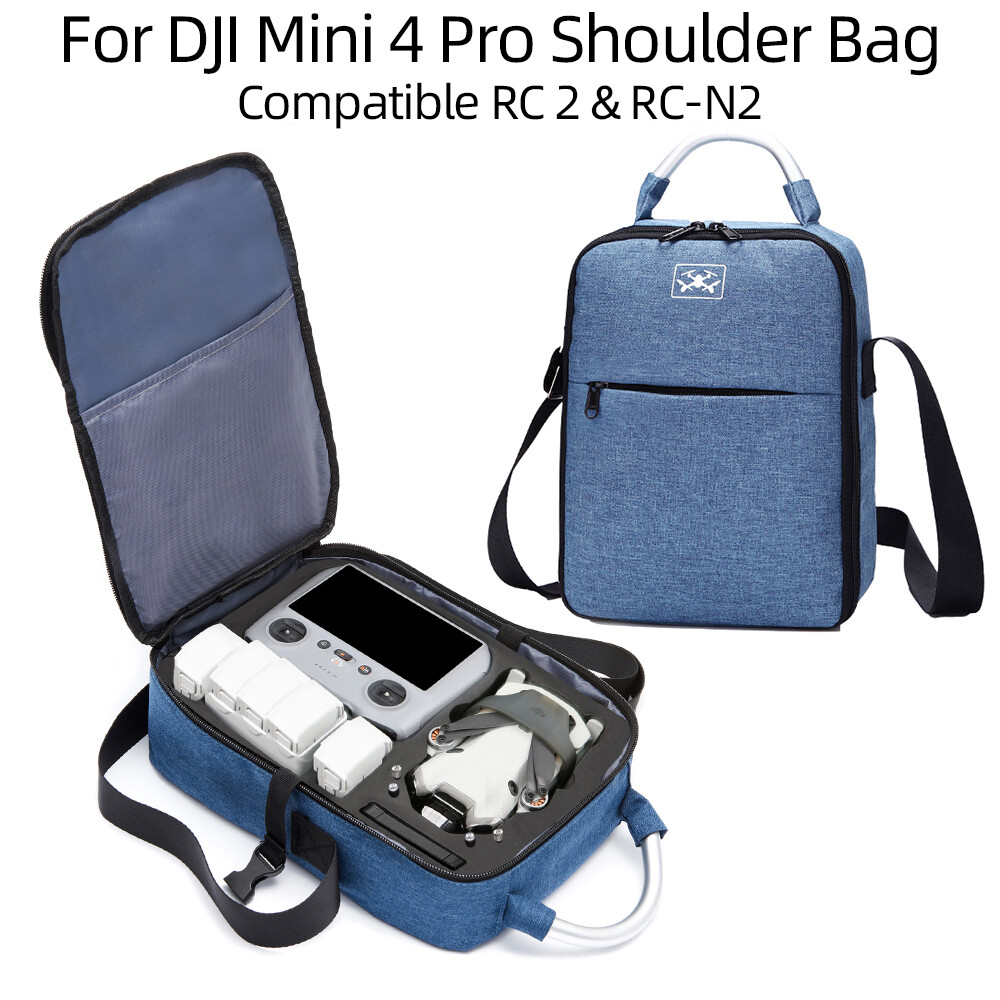 Carrying Case for DJI Mini 4 Pro Drone Accessories Storage Shoulder Bag Backpack