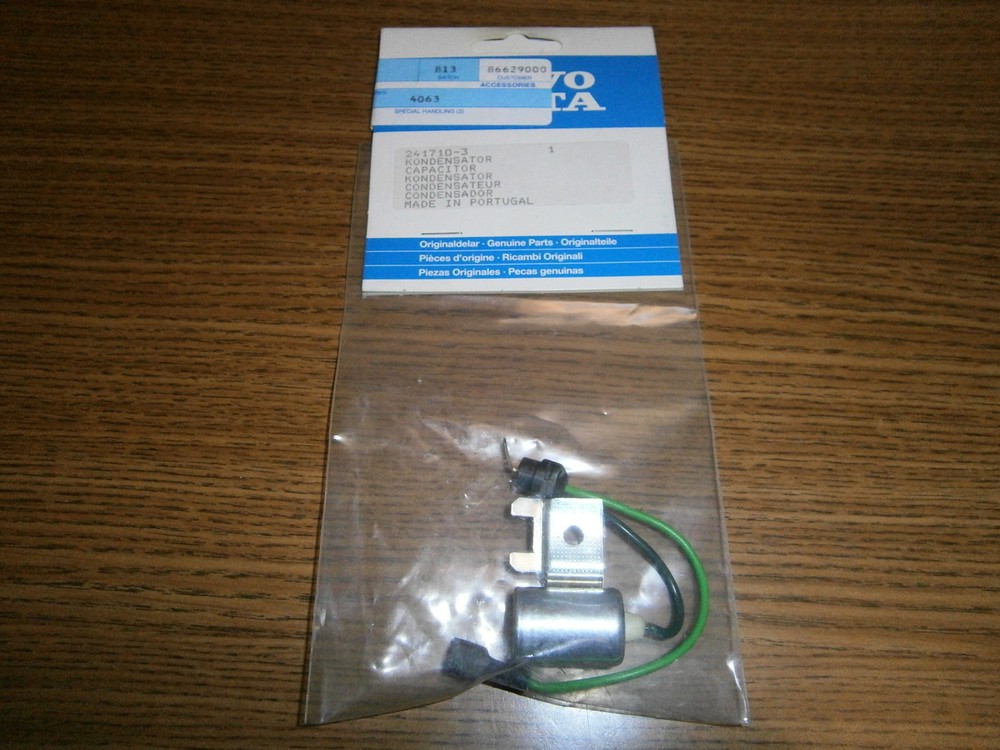 Volvo 241710 Capacitor NEW