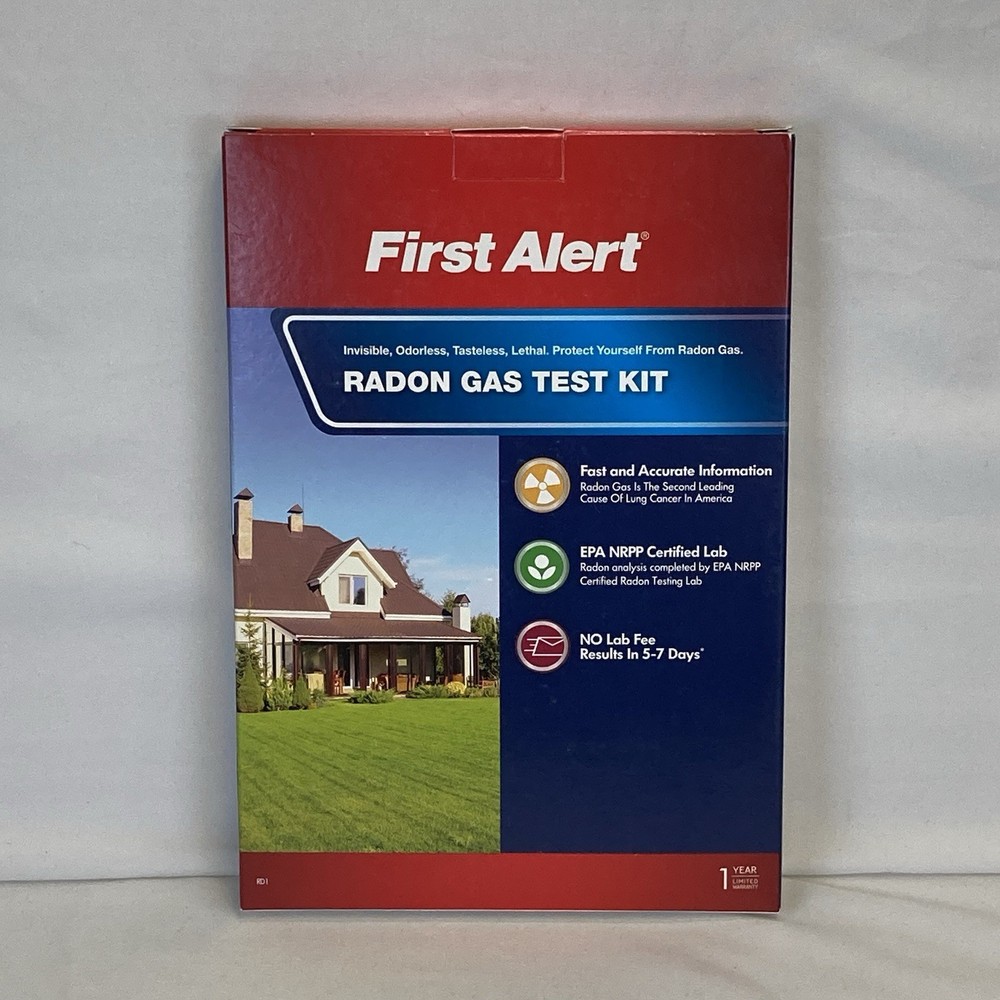 First Alert Radon Gas Test Kit, RD1