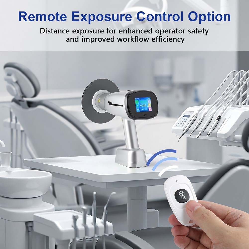 Portable Dental Mobile Scatter Shield X Digital Ray Touch Machine High Frequency