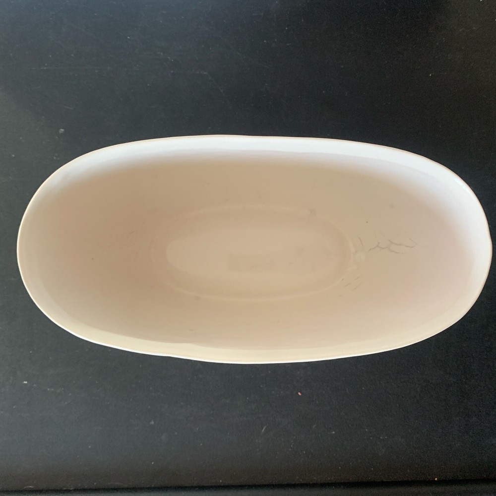 4.5” x 8” Oval White Planter