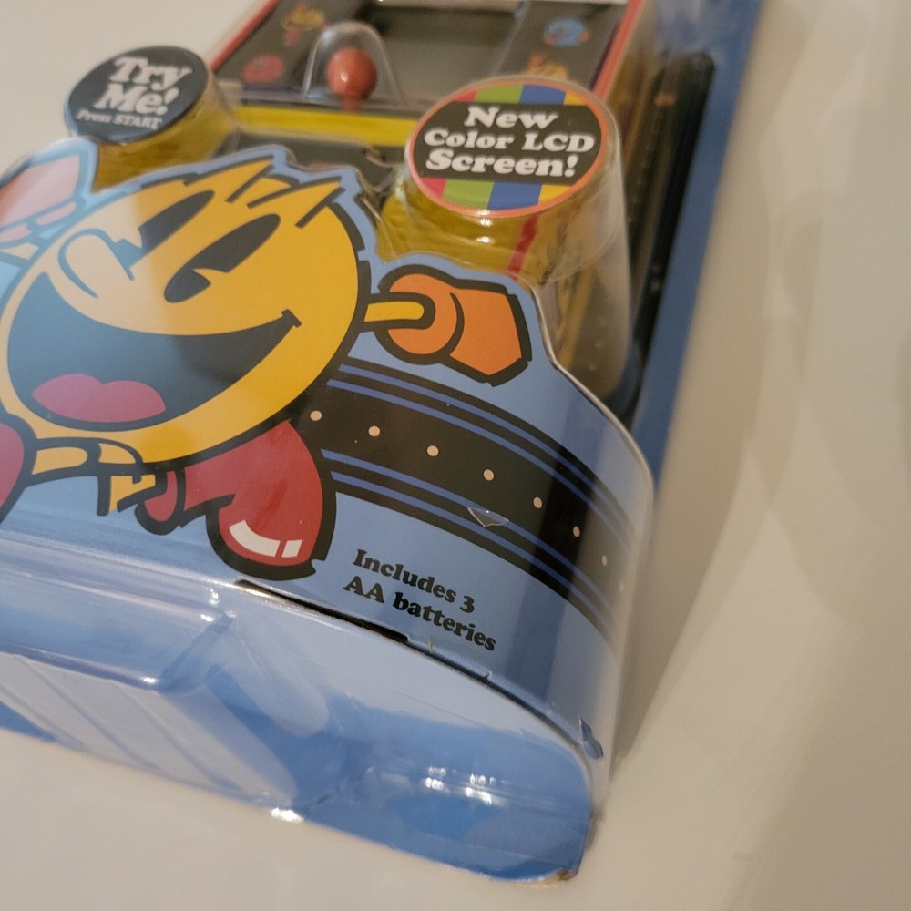 Pac-Man Retro Mini Arcade Game Basic Fun Arcade Classics NEW