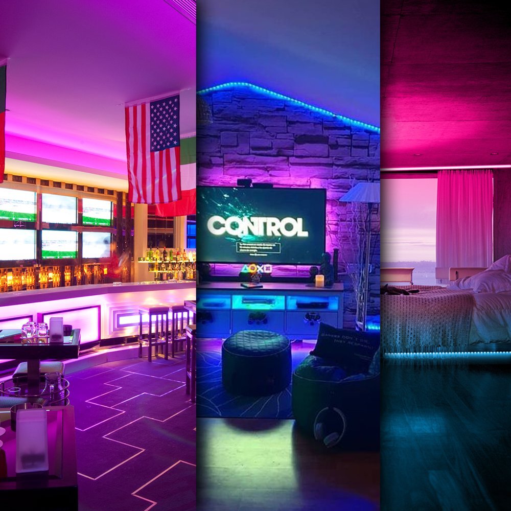 Led Strip Lights,100Ft Light Strips with App Control Remote