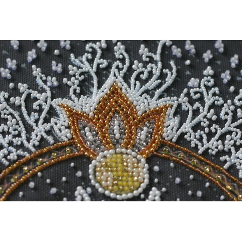 Bead Embroidery Kit Scarab Beaded stitching Beadwork DIY Abris Art