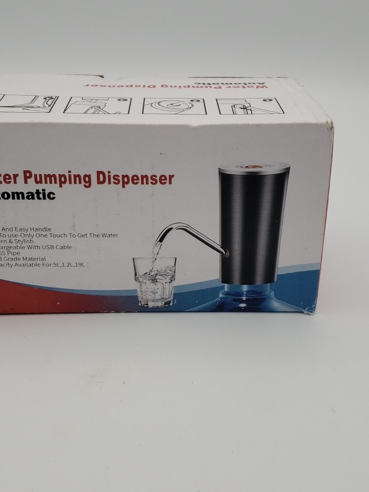 Water Bottle Pump 5gal USB Dispenser