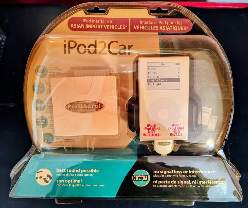 iPod2Car Interface For Asian import Vehicles*New/Unopened*