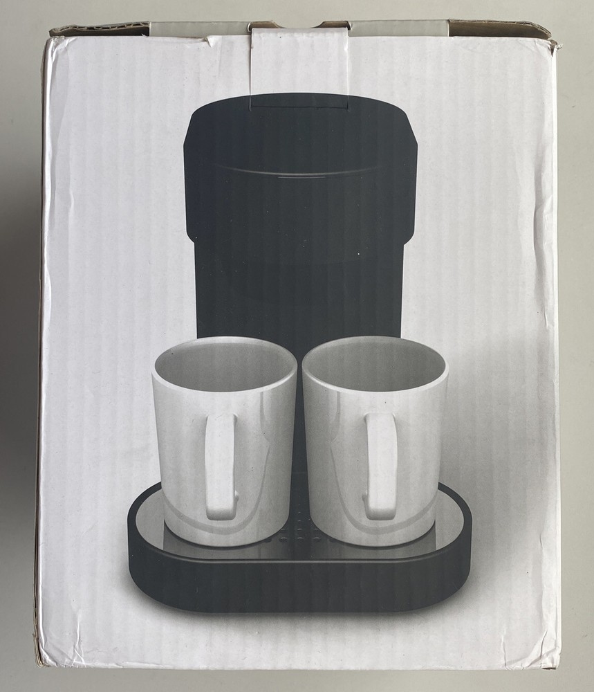 Coffee machine 2cup plus or minus zero 2 Cups Beige xkc-v110-b New from US