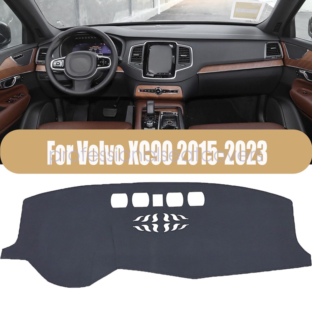 New Fits 2015-2023 Volvo XC90 Leather Dashboard Dash Cover Dashmat Carpet