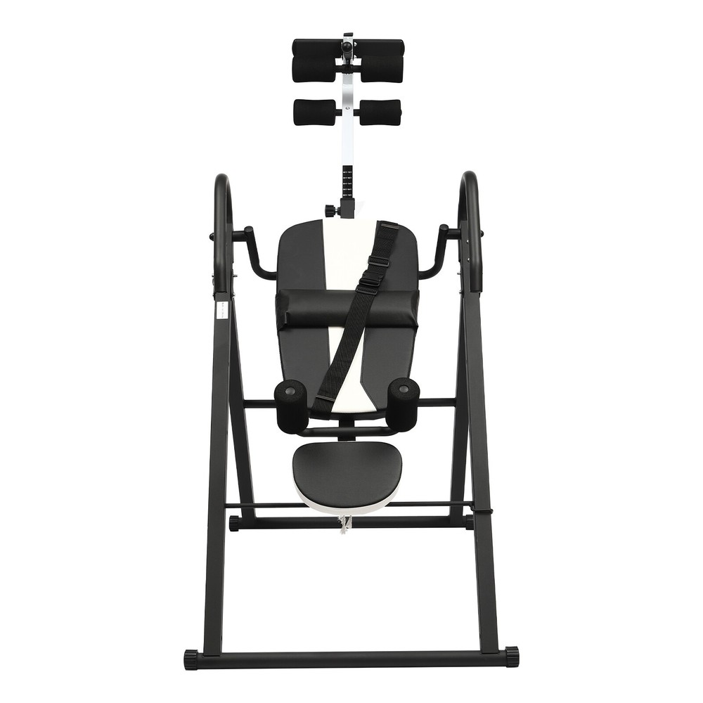 Inversion Table Extended Ankle Lock Handle Back Pain Relief Equipment 130-185cm