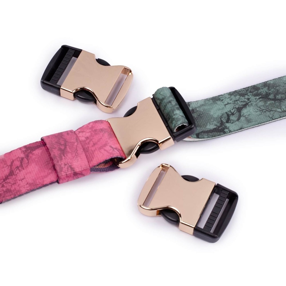 (10-Pack) 38mm Hybrid Side / Quick Release Buckle - Metal & Plastic - Gold