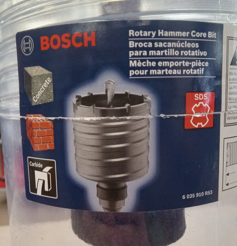 Bosch HC8550 SDS-max 4x12" Rotary Hammer Core Bit
