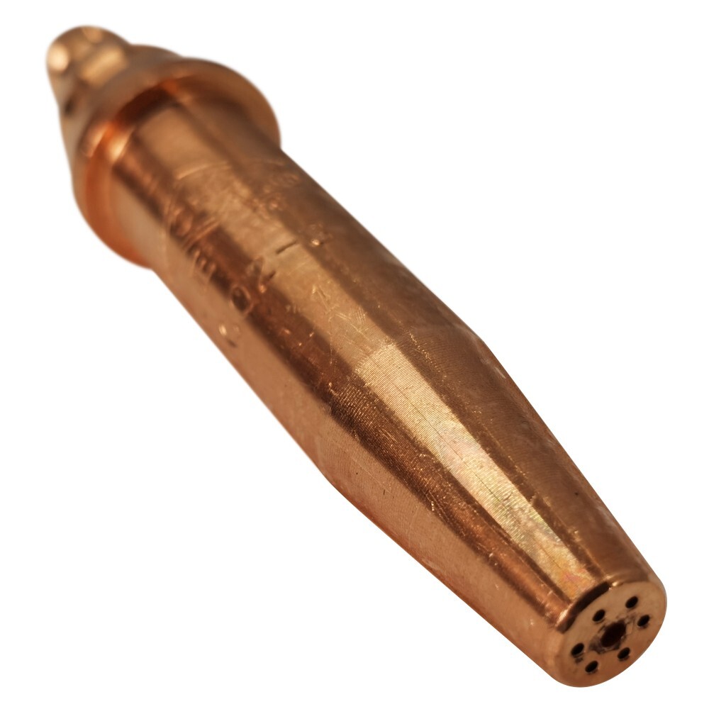 G02#4 Oxyacetylene Nozzle for Flame Cutting Machine 70-90mm Cutting Thickness