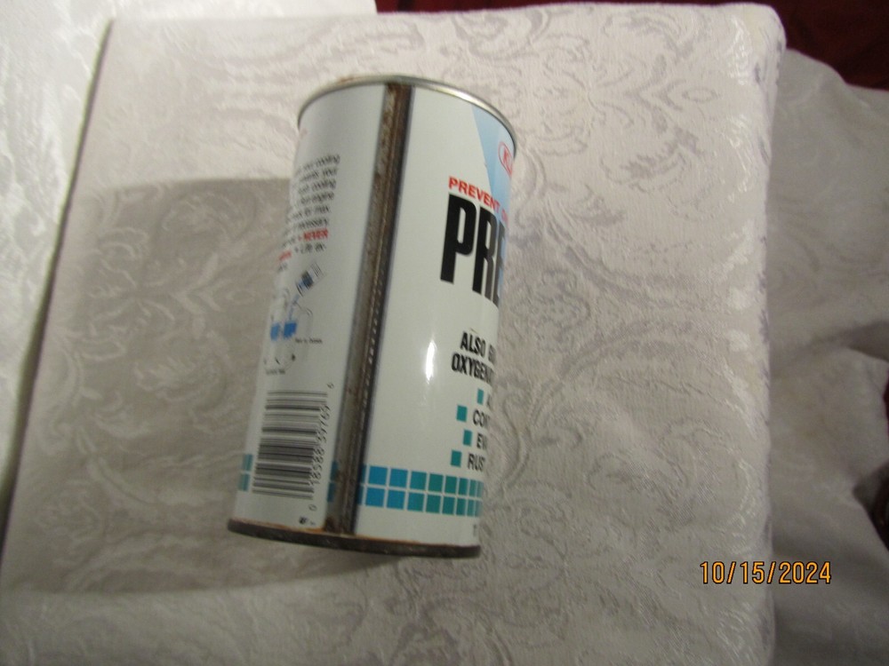 Sealed Pre-Vent 11 Fl oz Tin Can Made by Klinview