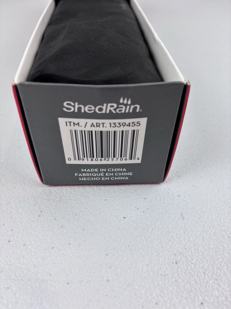 ShedRain Vented Umbrella Auto Open Close 47” Canopy UPF 50+ Windproof