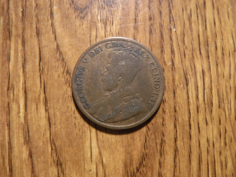 CANADA 1912 LARGE CENT COIN (398)