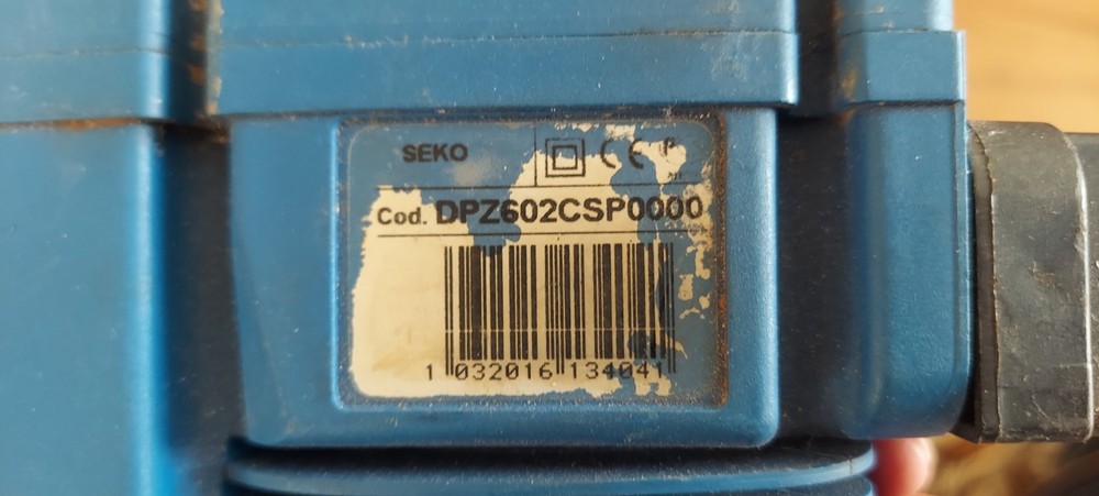 Seko Tekna DPZ602 electromagnetic dosing pump
