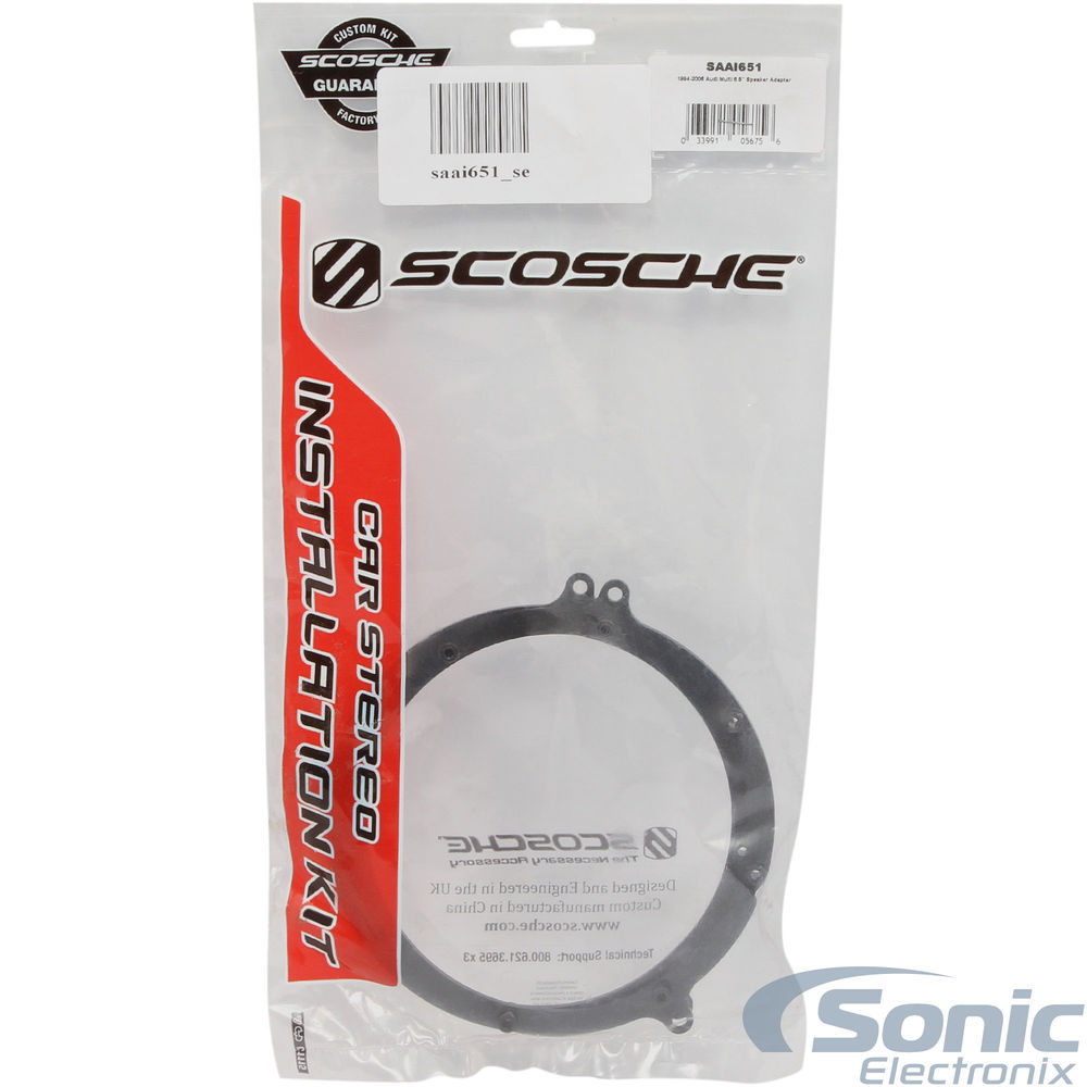 Scosche SAAI651 1996-06 Audi Multi 6.5" Speaker Adapter