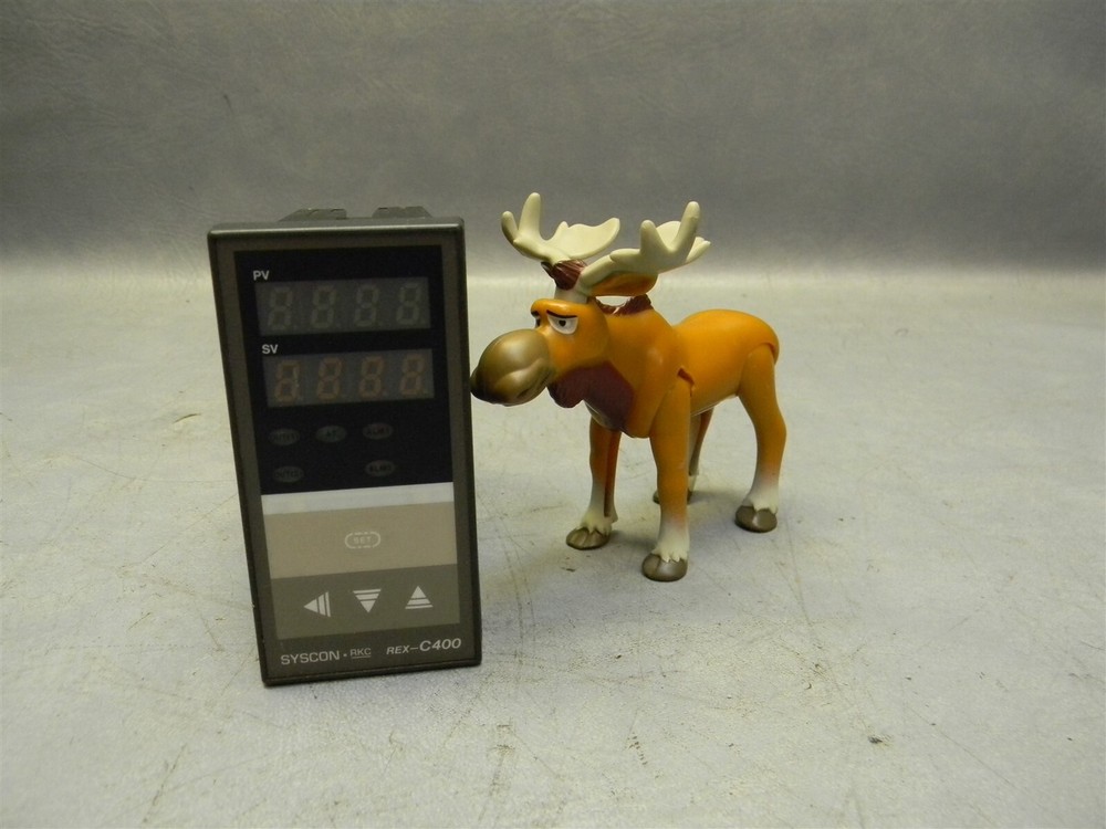 Syscon RKC REX-C400 Rex-C400F JA3-M-AB Temperature Control