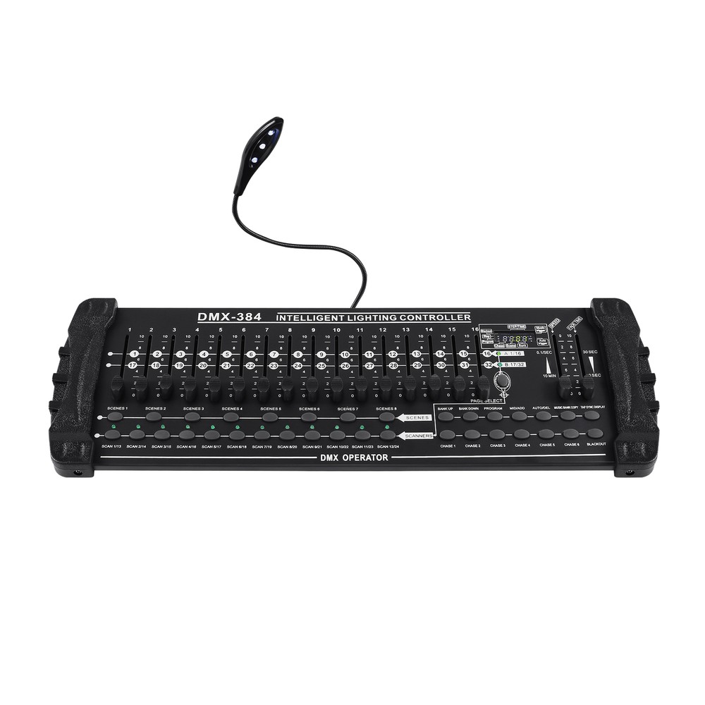 DMX 512 Controller Console 384 Channels Party DJ Laser Operator Stage Lighting