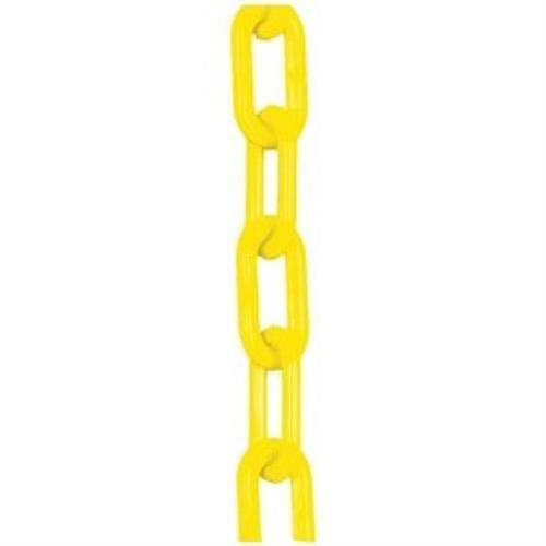 Plastic Chain, 2 In x 300 ft, Yellow