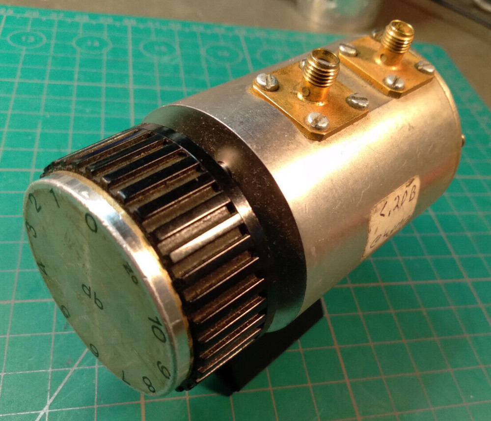 Texscan Variable Attenuator, DC - 2.00 GHz, 0-10 dB, RA-50.