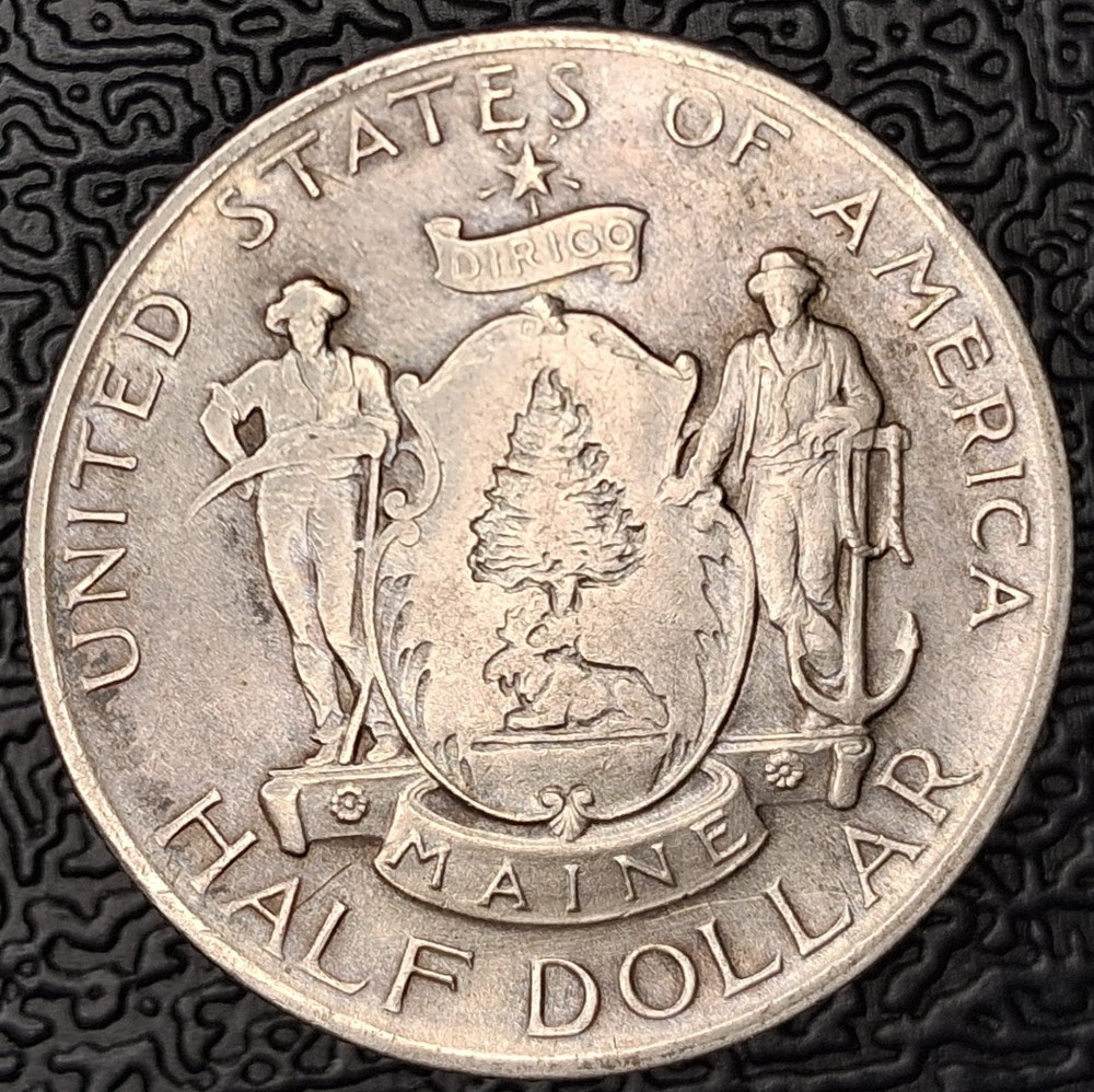 1920 Maine Commemorative Silver Half Dollar