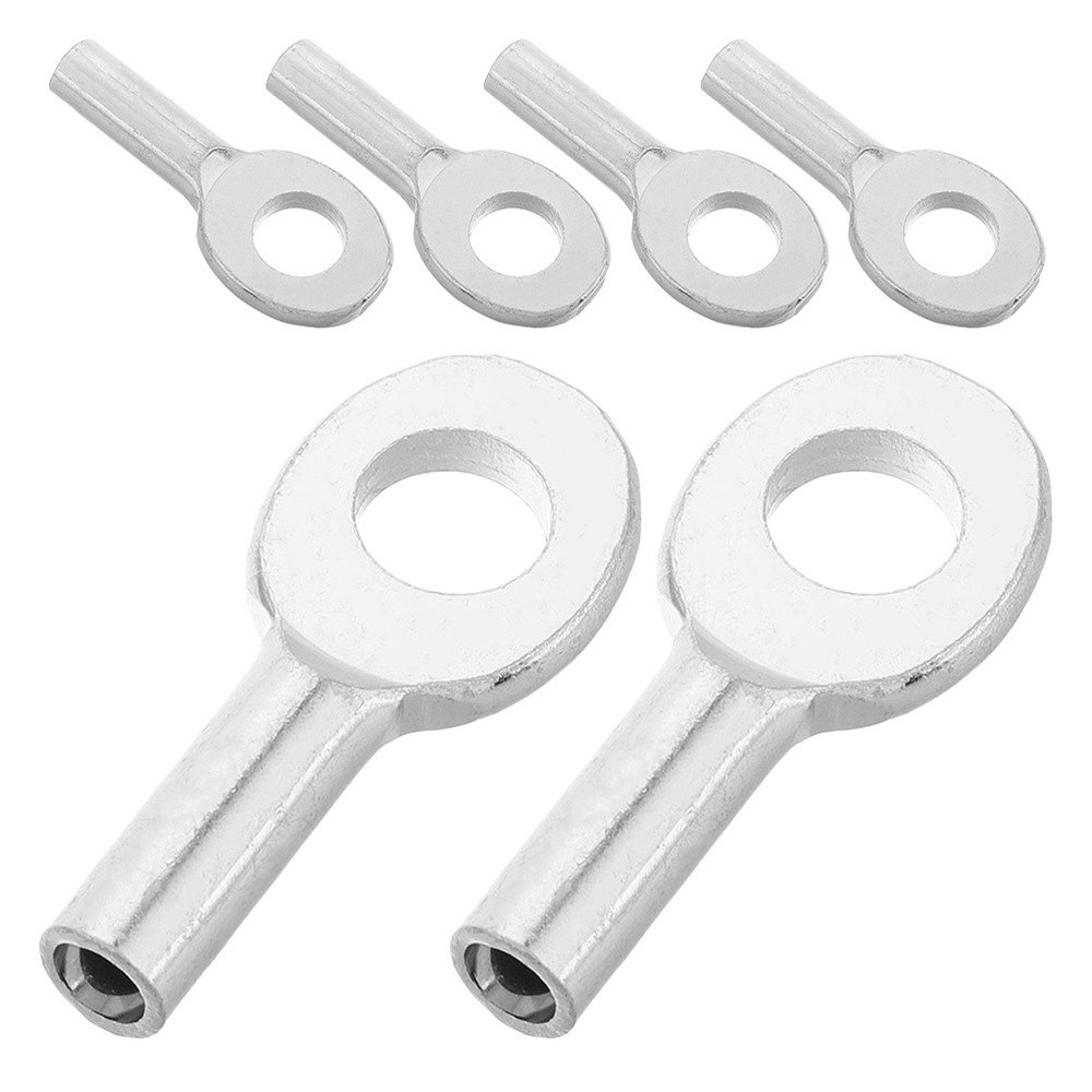 6 PCS Gym Pulley Machine Cable Accessories Stopper Interface Port