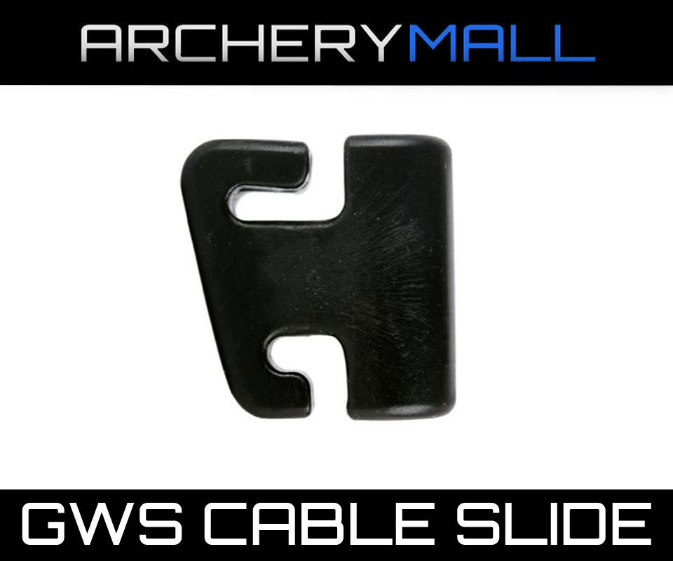 Archery CABLE SLIDE - Black - GWS 3/8" offset