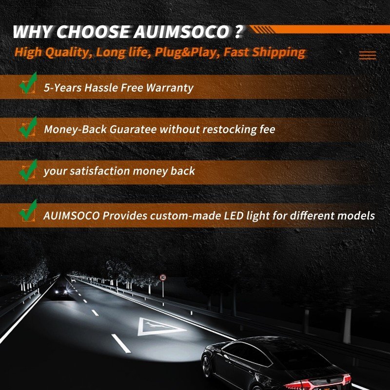 For Mazda 3 2014-2016 Combo LED Headlight High+Low Beams & Fog Light Bulbs White