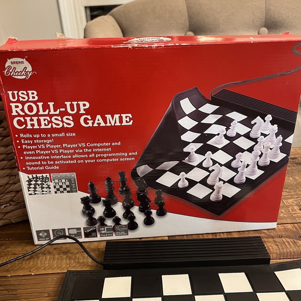 Dream Cheeky USB Roll Up Chess Game 2007 #406 Requires Windows 2000 XP or Higher