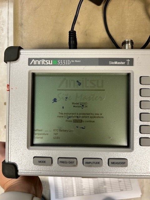 10 Anritsu S331D Site Master Cable & Antenna Analyzer SiteMaster S331