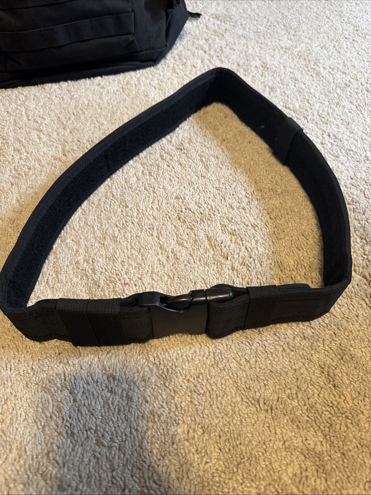Black Tactical Belt