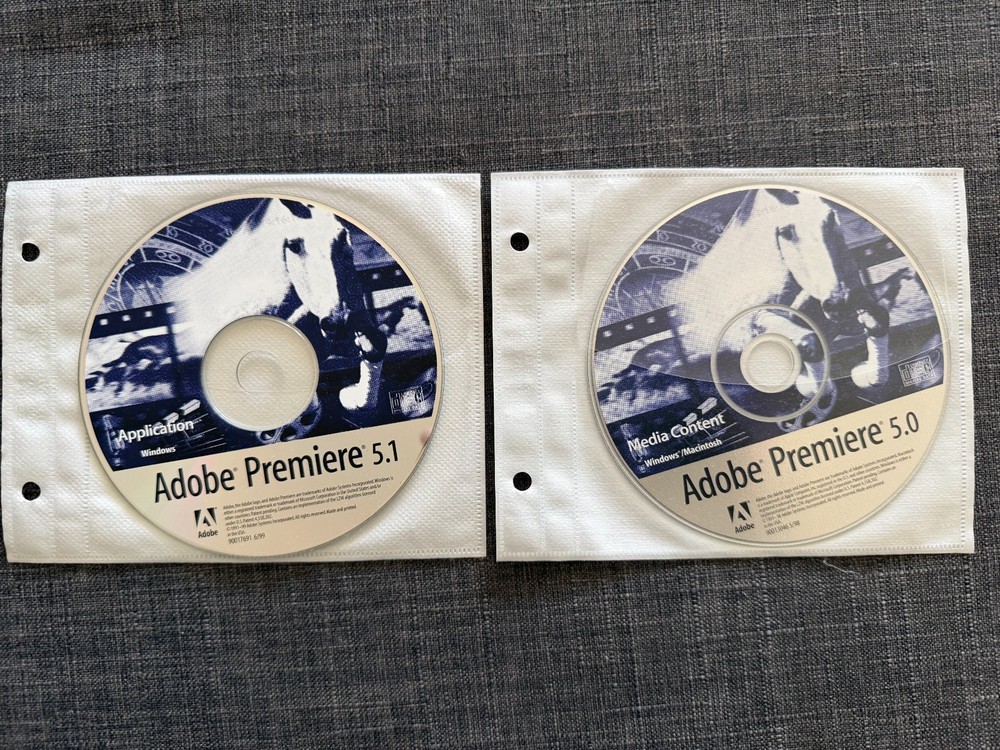 Adobe Premiere 5.0 / 5.1  Full Version for Windows 95 NT 4.0