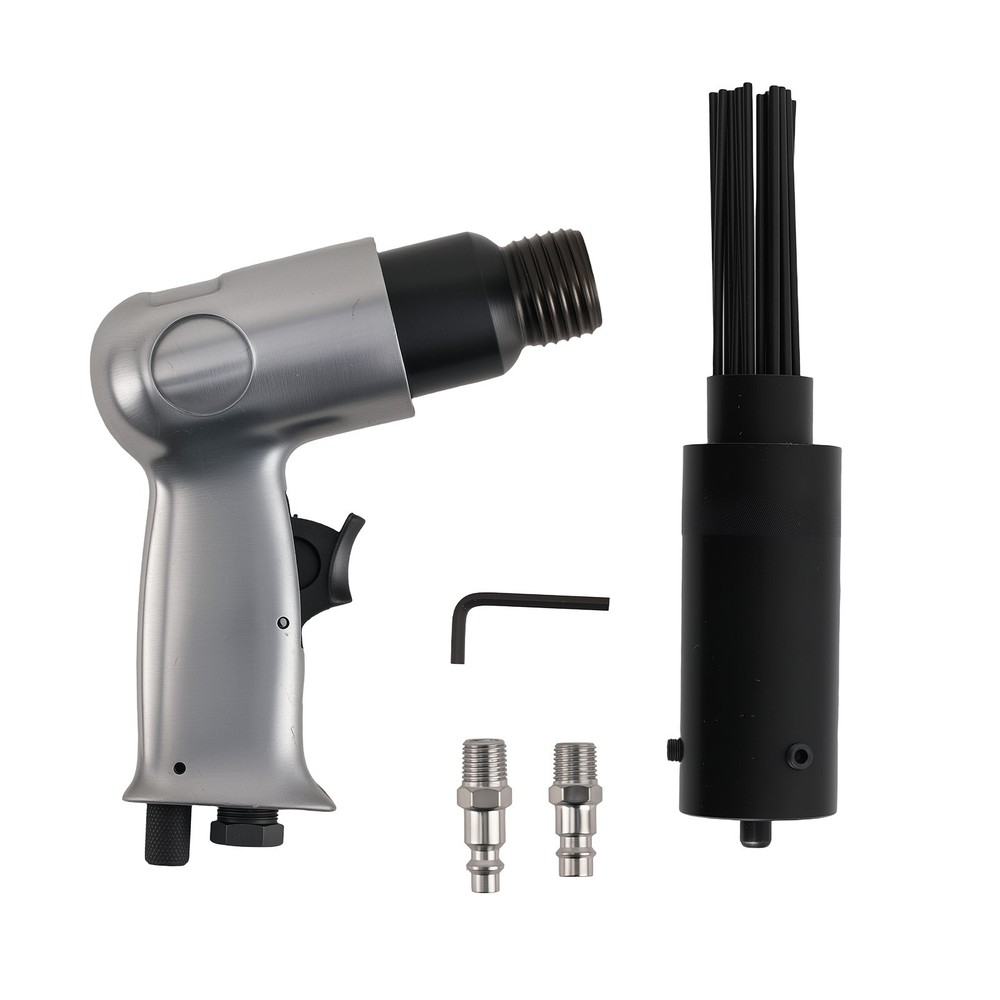 Black Powermate Pistol Needle Scaler Compressor Pneumatic Tool Chipping Hammer