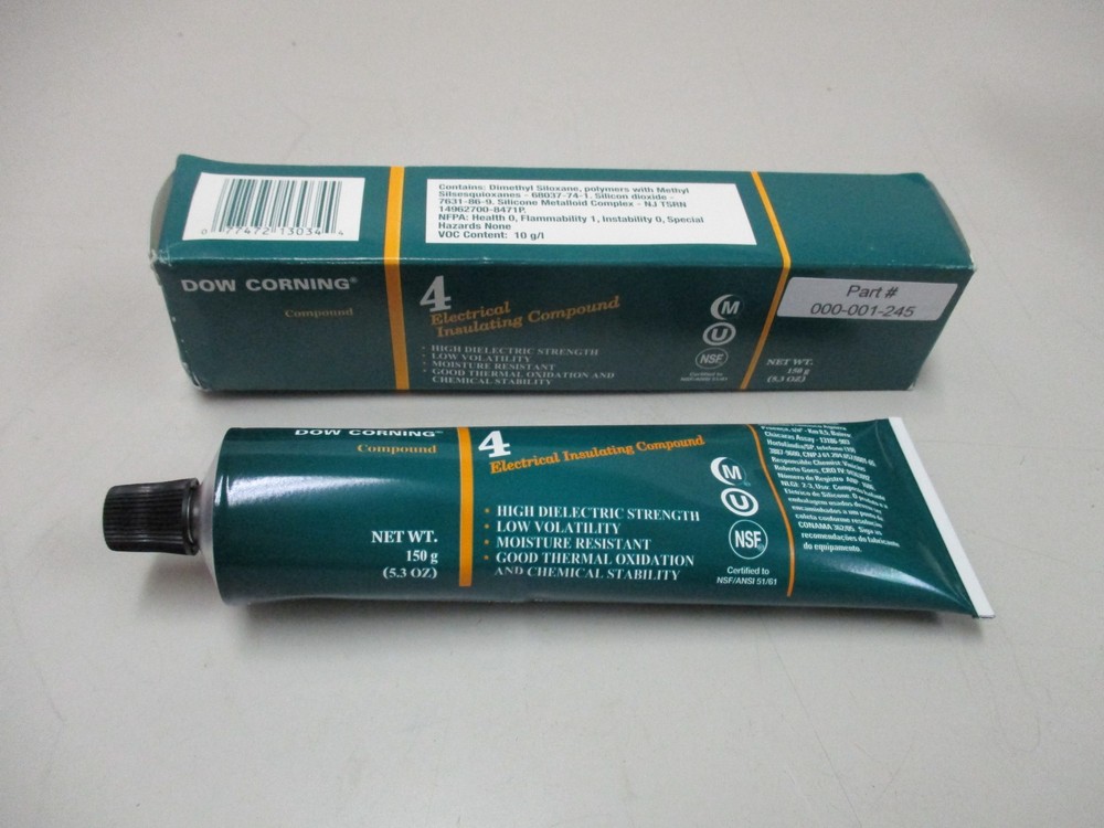 Dow Corning Electrical Insulating Compound 5.3 oz Tube