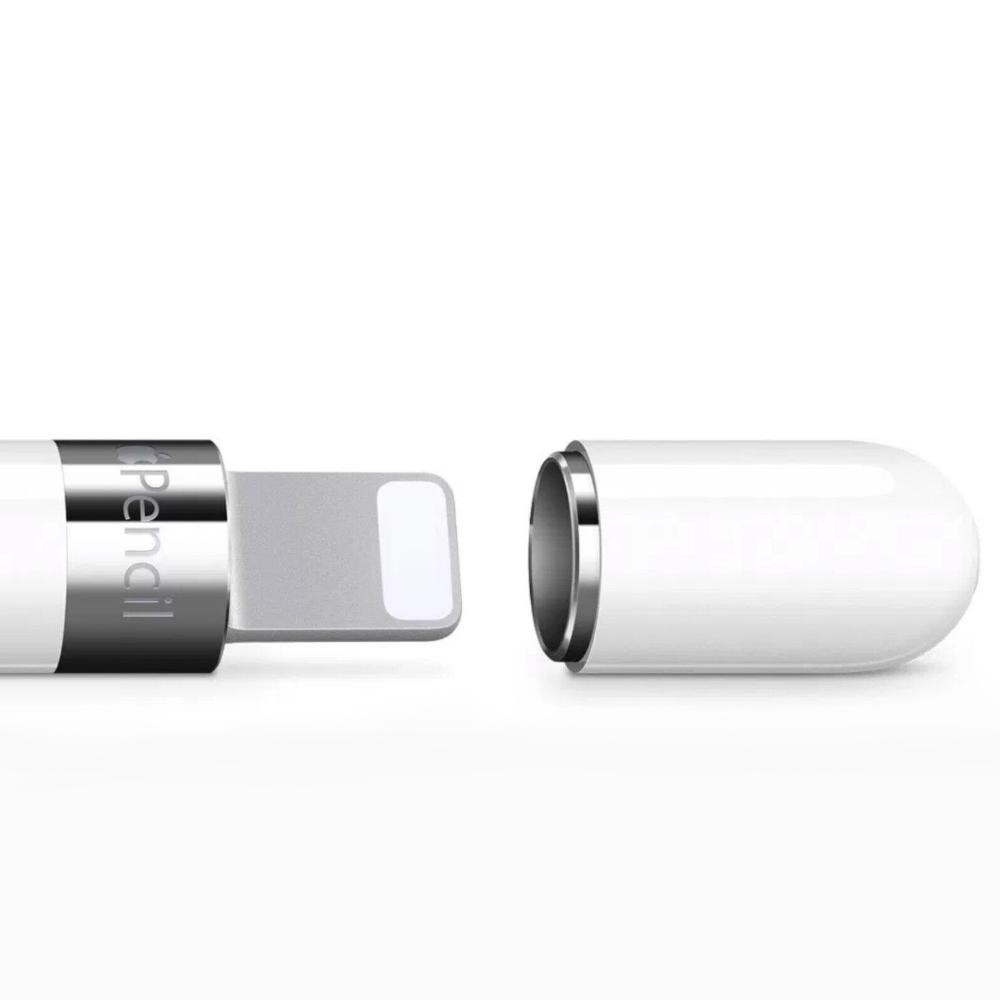 White Pencil Cap Replacement Magnetic Protective Case For iPencil 1