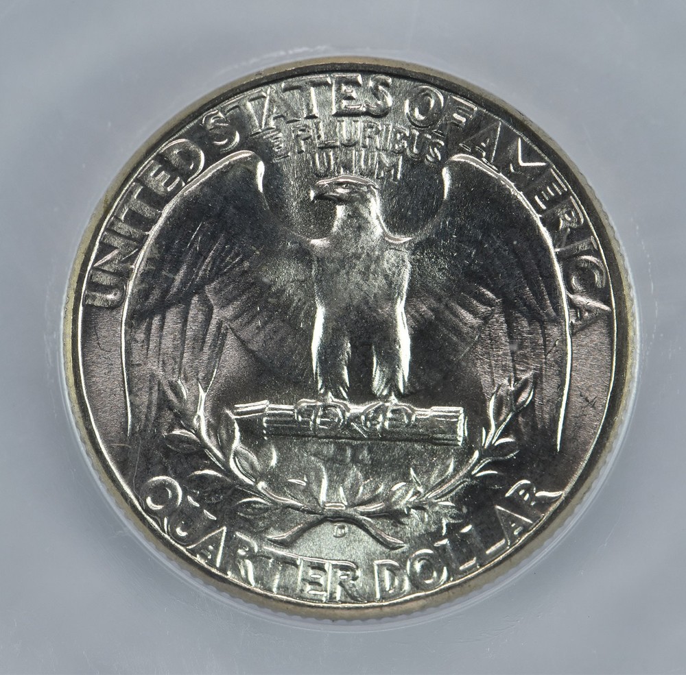 1944-D Washington Quarter MS66 ICG