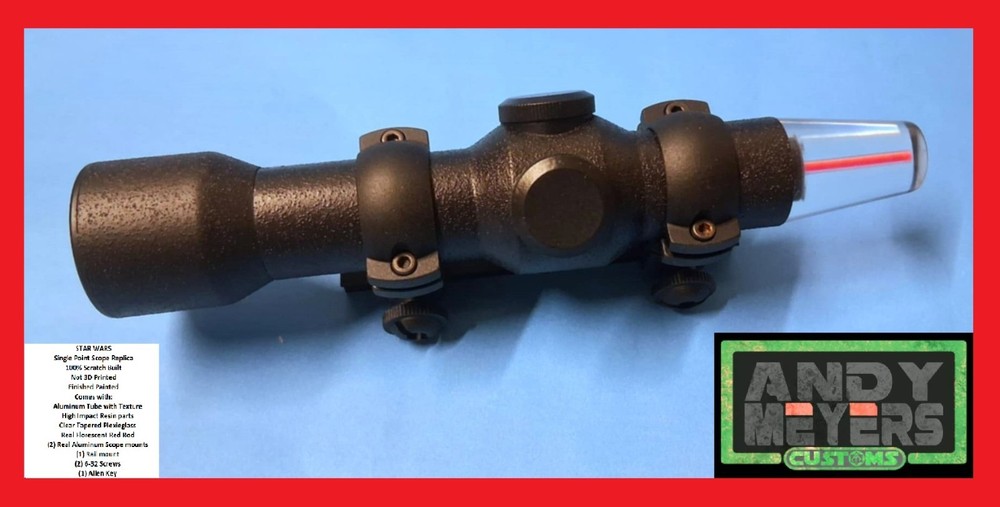 SINGLE POINT SCOPE REPLICA FINISHED PAINTED