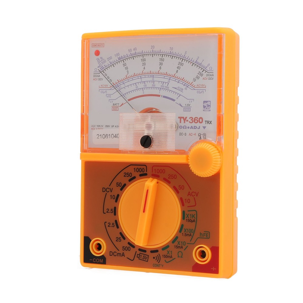 Multimeter Scale Multiple Measuring Humanized Design Pointer Multimeter