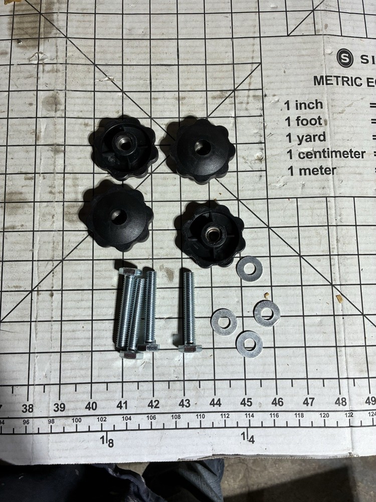 Adjustable Bench Leg Bolt 4-piece B153A
