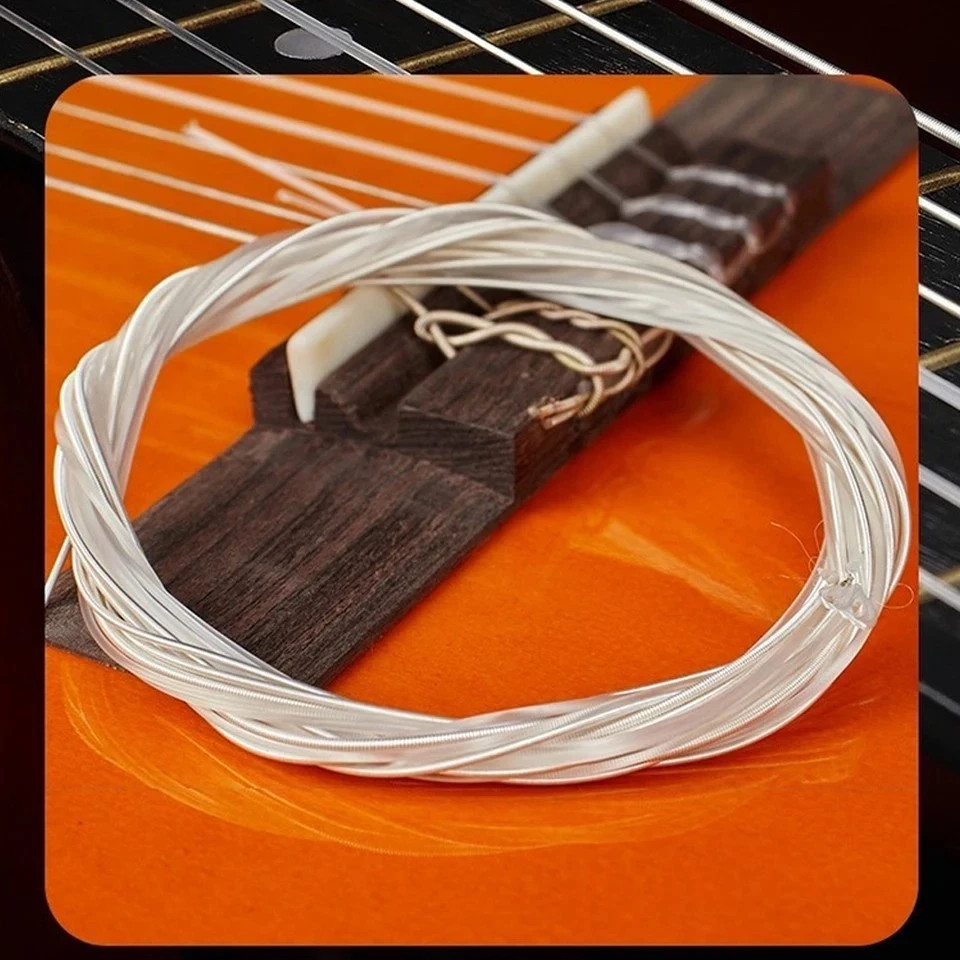 6pcs/Set Nylon Strings Classic Guitar String Great Tone & Hard Tension Strings