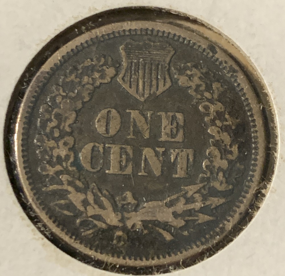 1863 Fine-VF Indian Head Cent